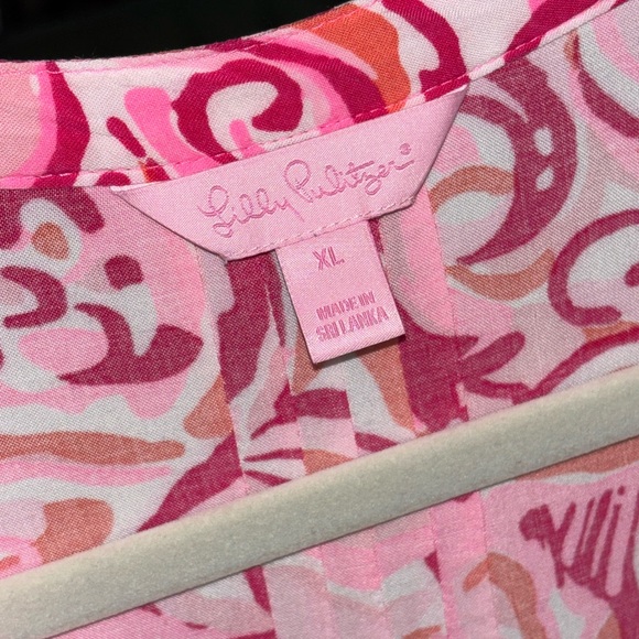 Vibrant Pink Patterned Dress - Picture 3 of 7